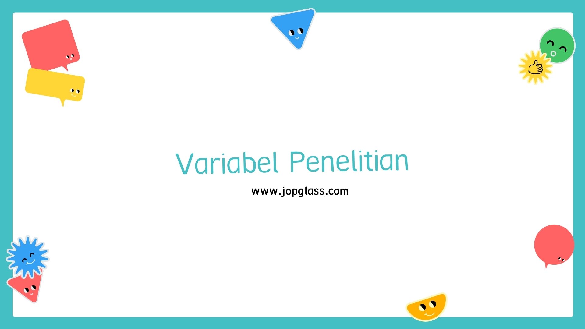 Variabel Penelitian